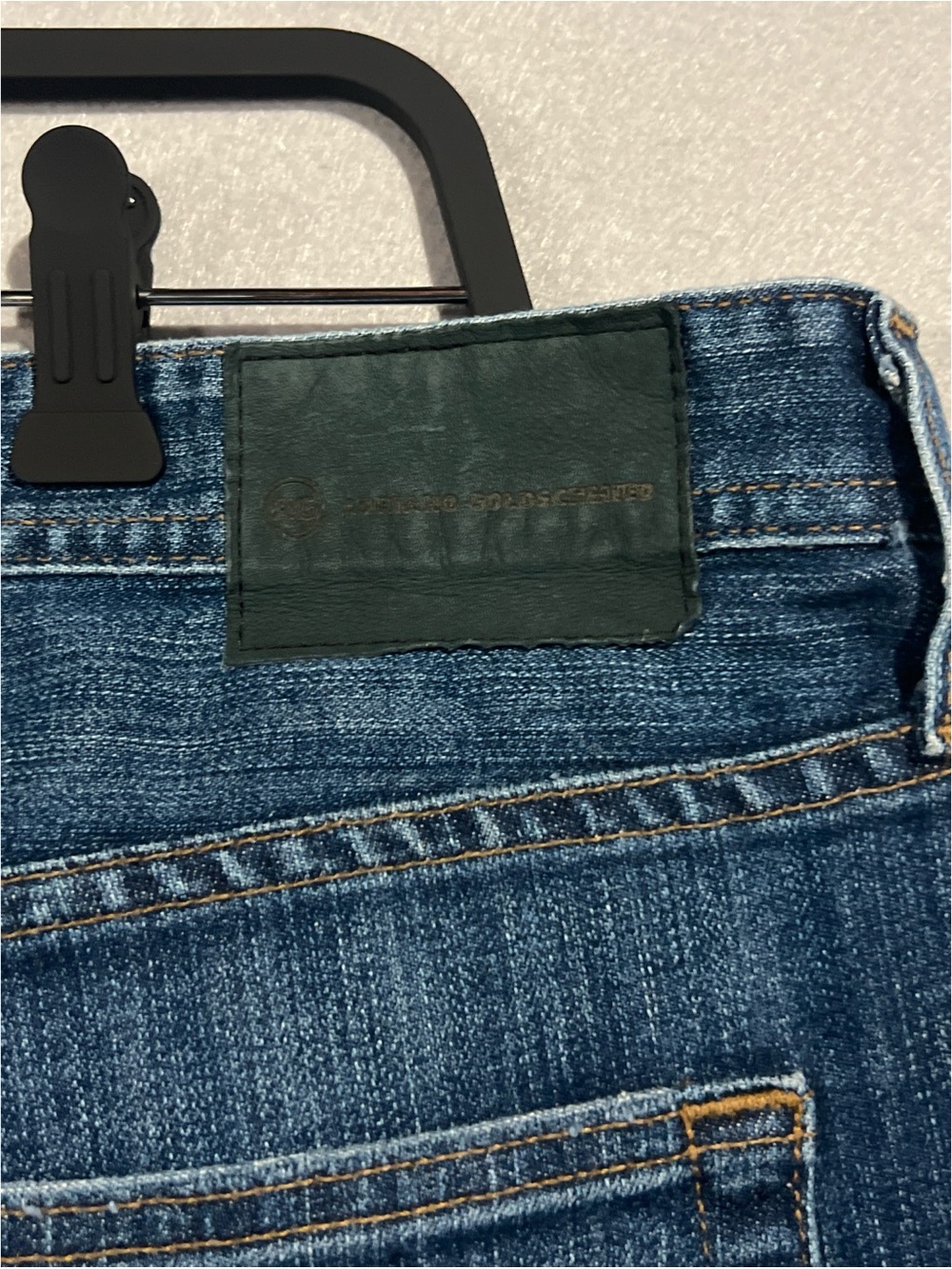 AG Adriano Goldschmied Jeans Men’s 36x33.5 Blue The Protege Straight Leg Denim - Picture 9 of 12
